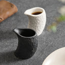 Axyaa Ceramic Milk Cup Set with Espresso, Small Milk Tank, Sugar, & Milk Can.