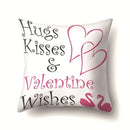 Axyaa Nordic Heart Print Throw Pillow Cover 45x45cm Home Sofa Decor