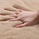 Axyaa Faux Rabbit Fur Rug Large Size Warm Bedroom Living Room Decor