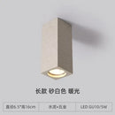 Axyaa Cement Square LED Downlight for Living Room and Kitchen
