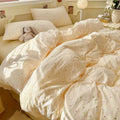 Axyaa Soft Skin-friendly Bedding Set with Duvet Cover, Bedsheet, Pillowcases