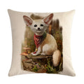 Axyaa Flax Embrace Pillowcase 45*45cm for Stylish Home Décor
