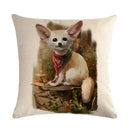 Axyaa Flax Embrace Pillowcase 45*45cm for Stylish Home Décor
