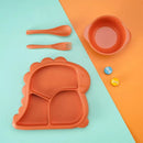 Axyaa Baby Dinosaur Tableware Set