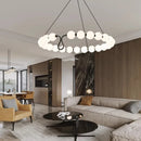 Nordic Black Metal LED Chandeliers by Axyaa
