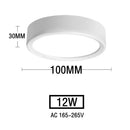 Axyaa 220V LED Ceiling Spot Downlights 15W-20W Kitchen Lighting Fixture