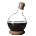 Axyaa Clear Glass Wine Decanter Bottle with Cork - 1000ml/2000ml
