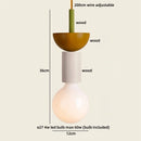 Axyaa Colorful Nordic LED Pendant Lamp for Bedroom Girl Living Room