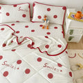 Axyaa Summer Comforter Set with Cool Feeling Fabric, Ice Silk Sheet, Pillowcase