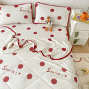 Axyaa Summer Comforter Set with Cool Feeling Fabric, Ice Silk Sheet, Pillowcase