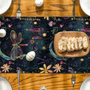 Axyaa Floral Insects Table Runner Wedding Dining Coffee Long Cloth