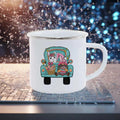 Easter Rabbit Car Enamel Mug Set by Axyaa