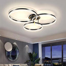 Axyaa Nordic LED Ceiling Lamp for Home Decor and Indoor Lighting