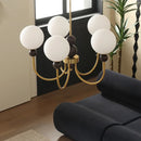 Axyaa Retro Cream Pendant Light for Home and Hospitality Spaces