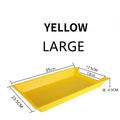 Axyaa Large Rectangular Skewer Tray for BBQ and Fried Skewers