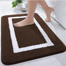 Axyaa Ultra Absorbent Microfiber Bath Rug for Luxury Bathroom Experience
