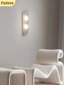 Axyaa Nordic Glass Wall Lamp for Bedroom Living Room Lighting