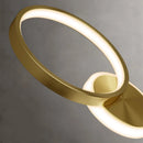 Axyaa Luxury Gold Plated LED Wall Lamp for Modern Decor