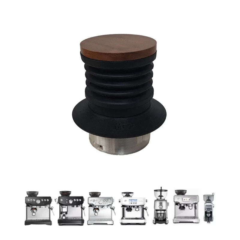 Axyaa Silicone Bellows Single Dose Hopper for Breville Sage Espresso Grinding, Cleaning Tool