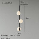 Axyaa Nordic Metal Chandelier Glass Pendant Light