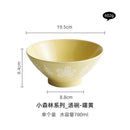 Axyaa Ceramic Bowl Set: Embossed Plates, High Value Tableware & Rice Bowls