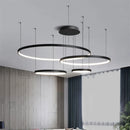 Axyaa LED Ring Chandelier for Dining and Living Room Lighting