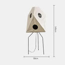 Axyaa Wabi Sabi Rice Paper Floor Lamp for Bedroom and Parlor