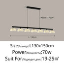 Axyaa Crystal LED Ceiling Chandelier for Home Lighting Fixtures