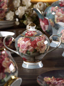 Axya Porcelain Tea & Coffee Set: Classic European Style for Afternoon Tea & Coffee Time