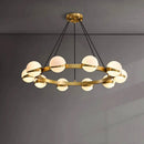 Axyaa LED Pendant Chandeliers for Modern Living and Dining Room Lighting