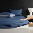 Axyaa Luxury Cotton Fitted Sheet for Hot Sleepers - Moisture-Wicking Mattress Cover