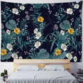 Axyaa Retro Plant & Flower Tapestry Wall Hanging for Home Art Decoration