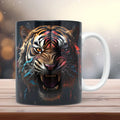 Axyaa Wolf Watercolor Coffee Mug