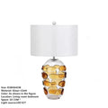 Axyaa Nordic Glaze Table Lamp Modern Art LED Desk Light