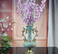 Axyaa Retro Resin Vase: Home Table Decor Ornaments for Livingroom, Hotel, Club