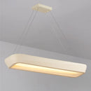 Axyaa Rectangle Pendant Lights: Minimalist Wabi Sabi Style for Dining Room, Coffee House, Bar