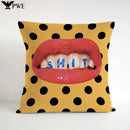 Axyaa Funny Personality Pillow Cover Cushion 45*45 - Decorative Sofa Pillowcase