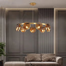 Axyaa Modern LED Pendant Light Chandeliers for Home Decor & Indoor Lighting