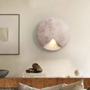 Axyaa Real Stone LED Wall Light: Nordic Design, Art Deco Style for Bedroom, Parlor, Aisle