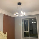 Axyaa Bird LED Chandeliers: Modern Decorative Hanging Lights for Home and Restaurant