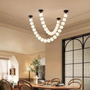 Axyaa Nordic Style Ceiling, Staircase, Hanging, and Ceiling-Mounted Lamps for Home Decoration.