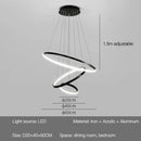 Axyaa Nordic LED Chandeliers for Home Decor and Indoor Lighting