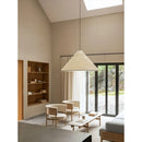 Axya Cone Rice Paper Chandelier for Living Room, Bedroom, Tearoom & Restaurant