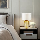 Axyaa Nordic Glaze Table Lamp | Modern LED Desk Light for Living Room & Bedroom