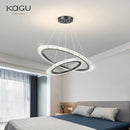 Axyaa Modern Luxury Gold Ring LED Pendant Lamp for Living Dining Bedroom Kitchen