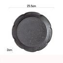 Axyaa Ceramic Shallow Plate Set for Stylish Dining Experience