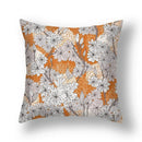 Axyaa Oil Art Printed Back Cushion Cover - Garden Living Room Pillow Case