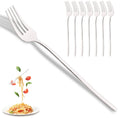 Axyaa Stainless Steel Dinner Fork Set of 8 Pieces