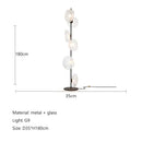 Axyaa Minimalist LED Floor Lamp for Living Room Hotel Bedroom Bedside Standing Lights