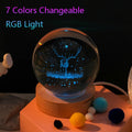 Axyaa Galaxy Planetary Projection Crystal Ball Night Light